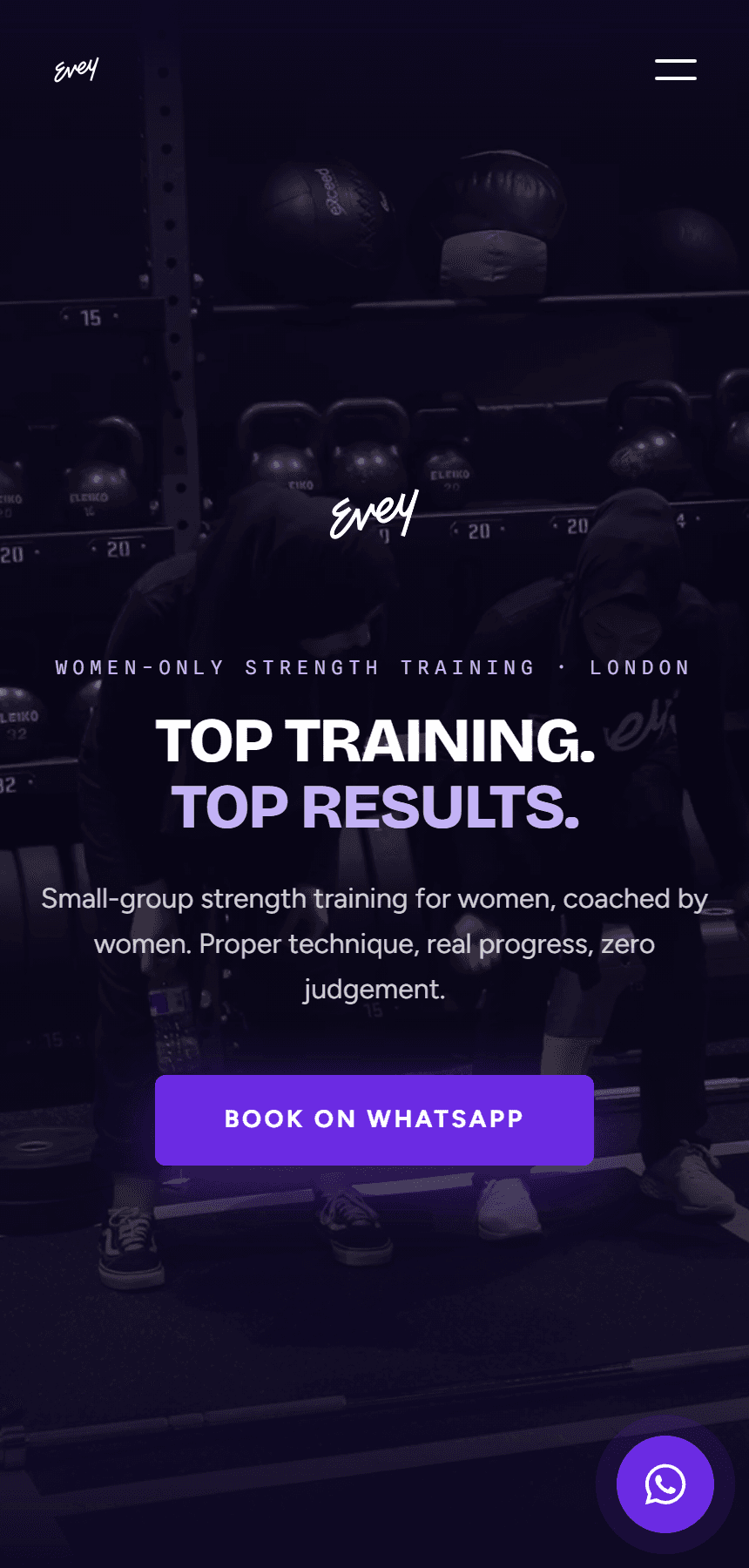 evey website on mobile